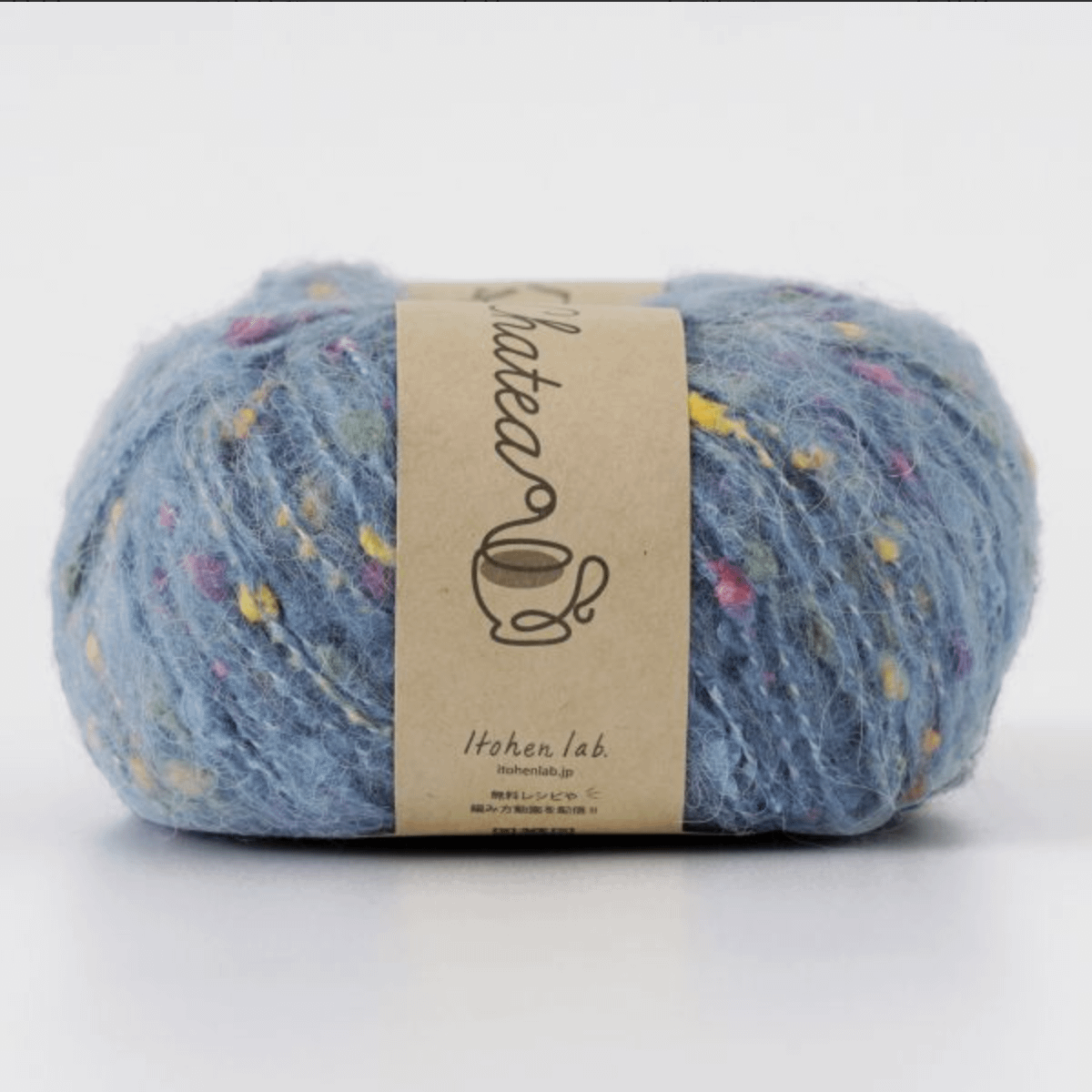 isk-037 繽紛樂園|棒針連帽式圍巾|超值影音材料包 - 06 藍色水上樂園