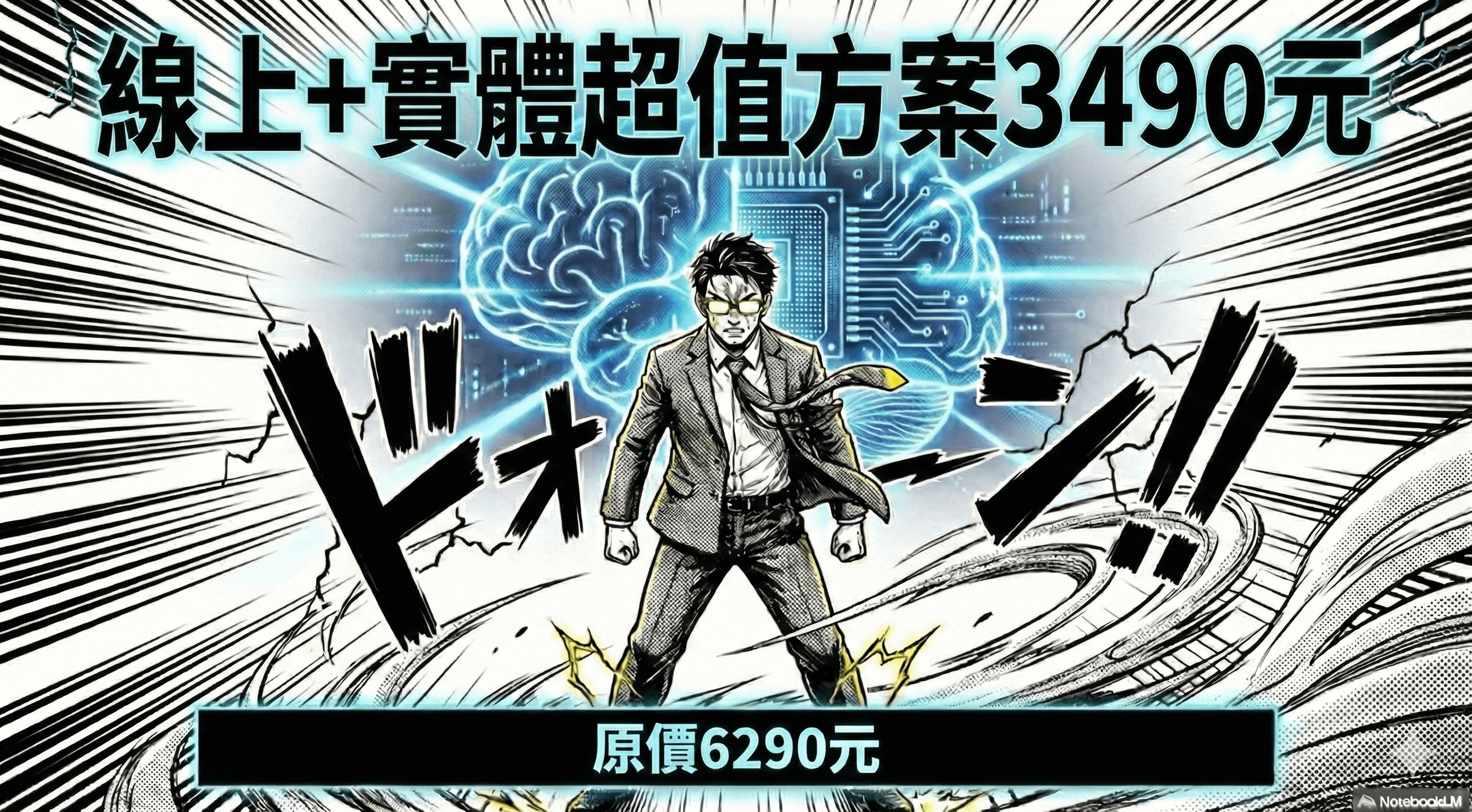 《AI 工具爆炸時代》 聯名講座 - C｜線上＋實體超級組合方案