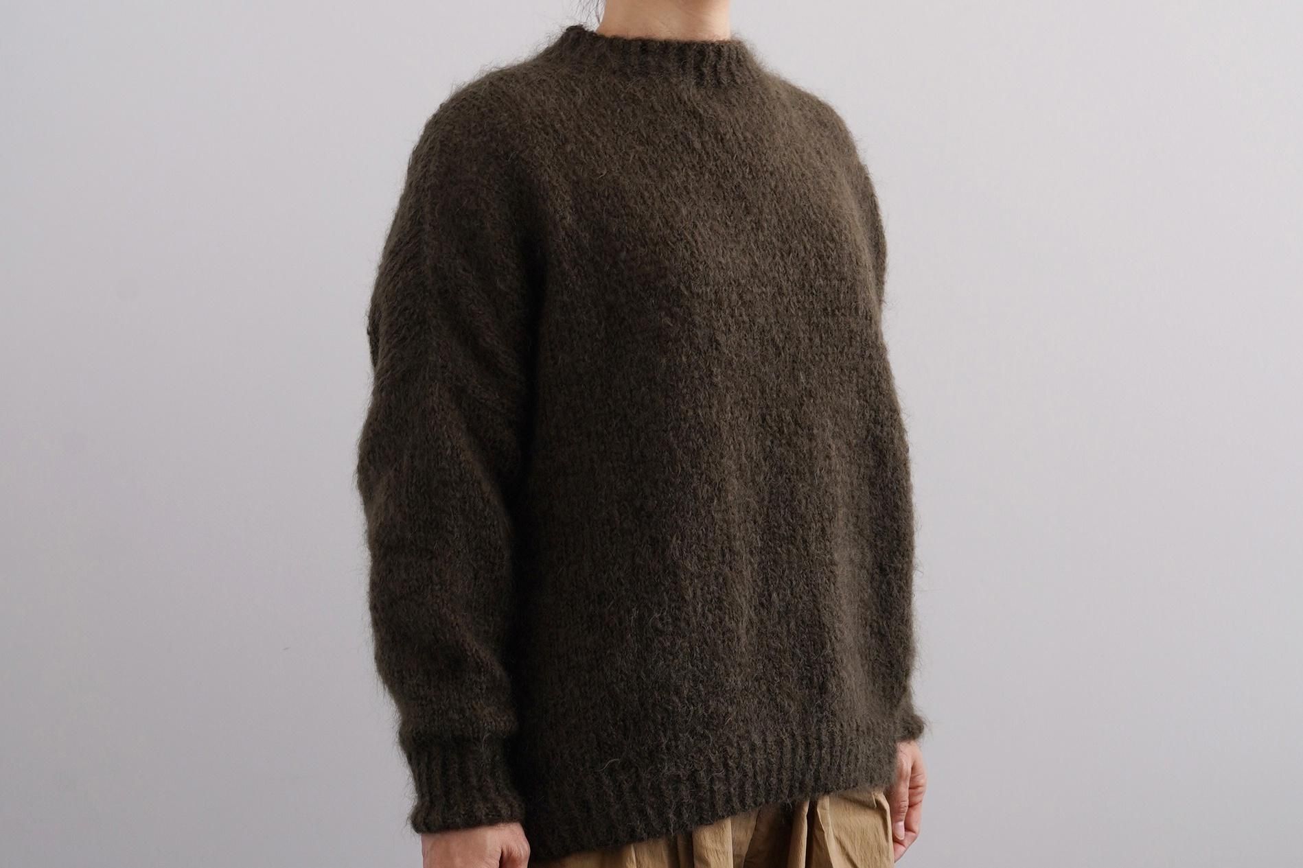 DARUMA最受矚目新品，輕柔優雅毛海毛衣｜超值影音材料包 - 輕柔優雅毛海毛衣材料包 墨綠｜不含織圖