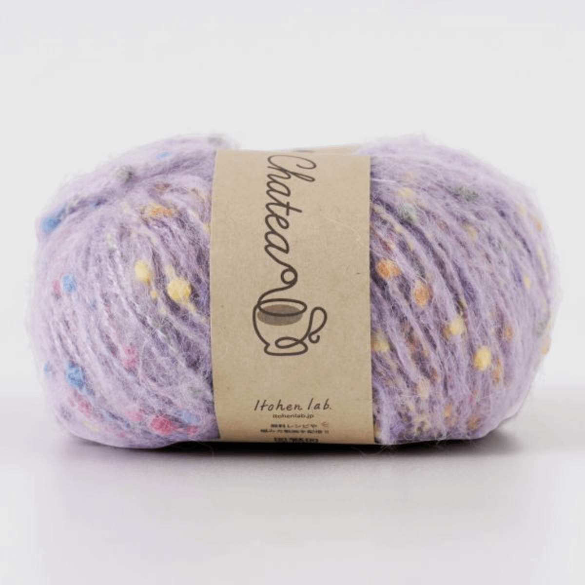 isk-037 繽紛樂園|棒針連帽式圍巾|超值影音材料包 - 02 紫幻獨角獸