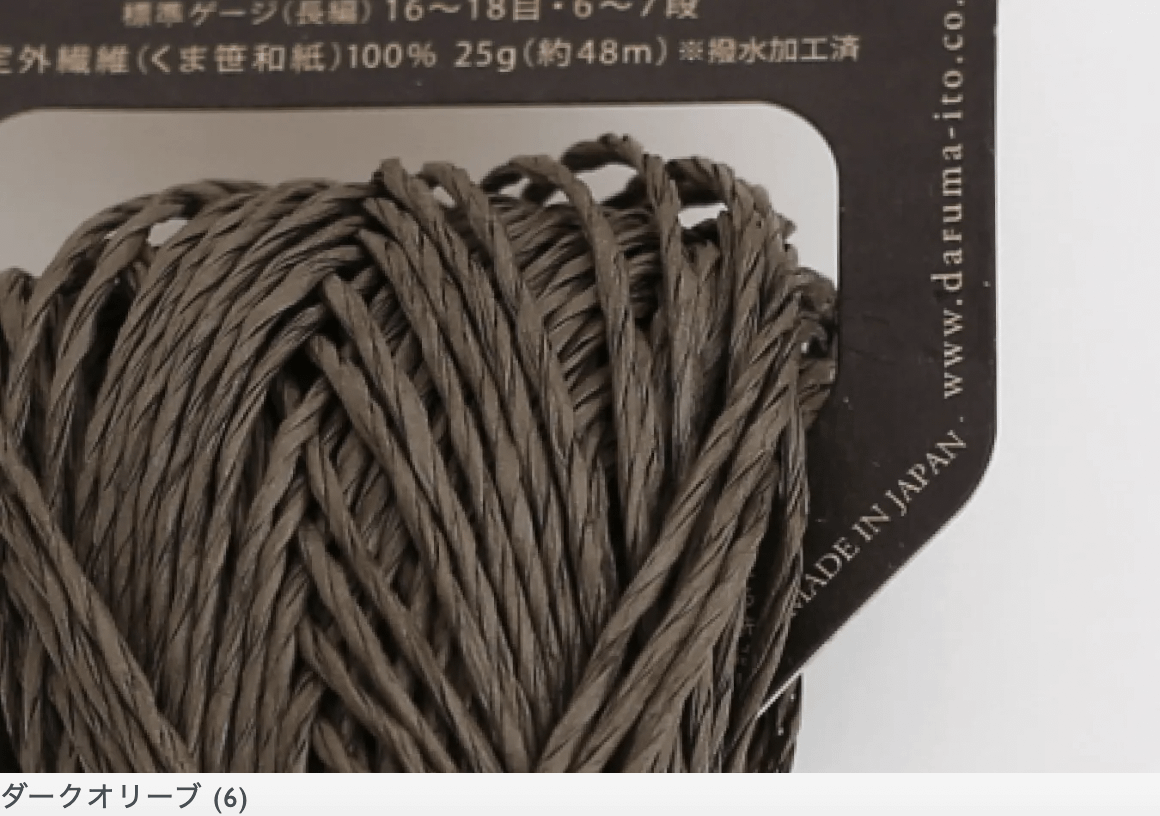 isk-029 夏日浪花草帽|超值影音材料包 - 超優惠❗線上課程+編織材料包(6.Dark Olive)