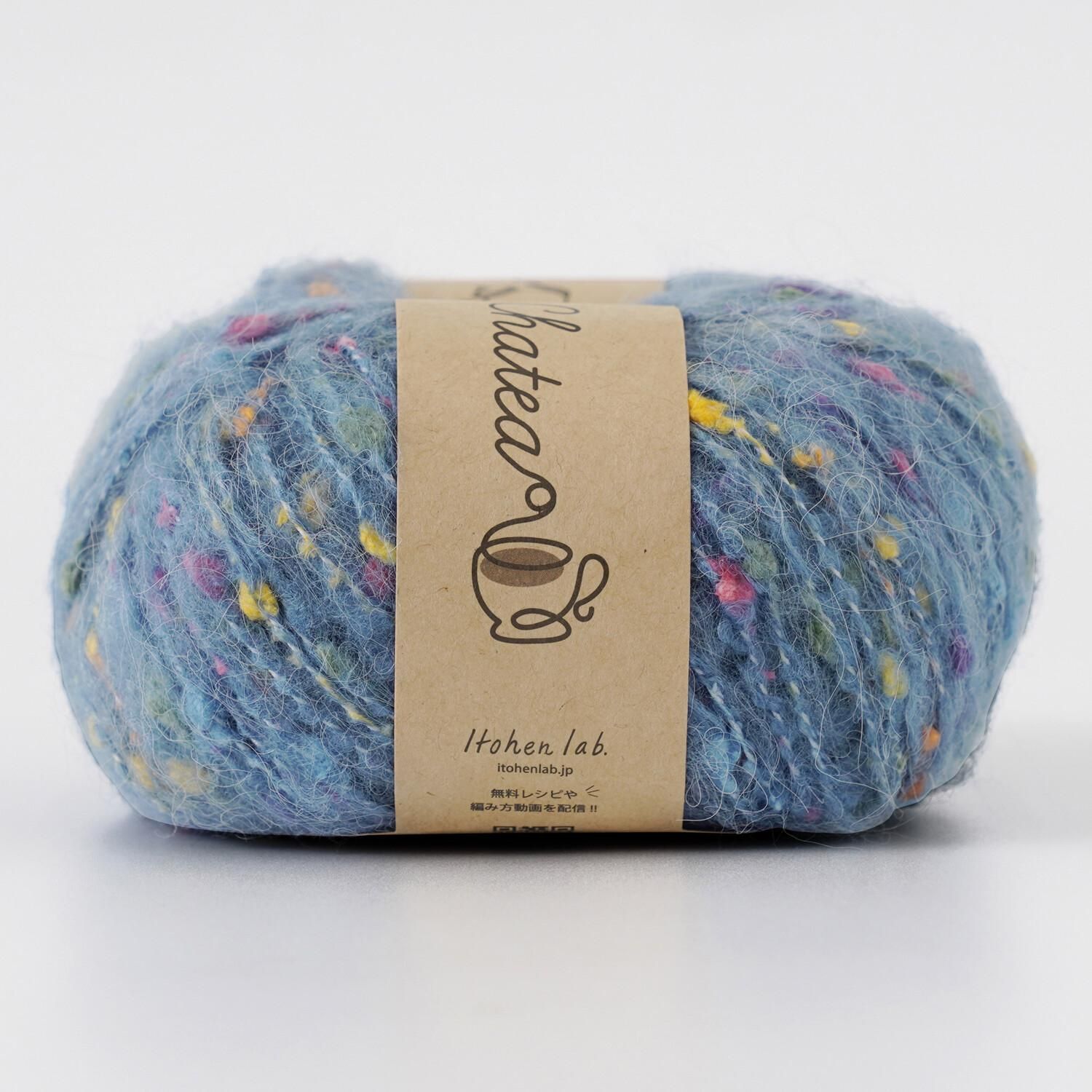 空氣感リボン絨球蝴蝶結綁帶|超值影音材料包 - 色號06、藍色水上樂園