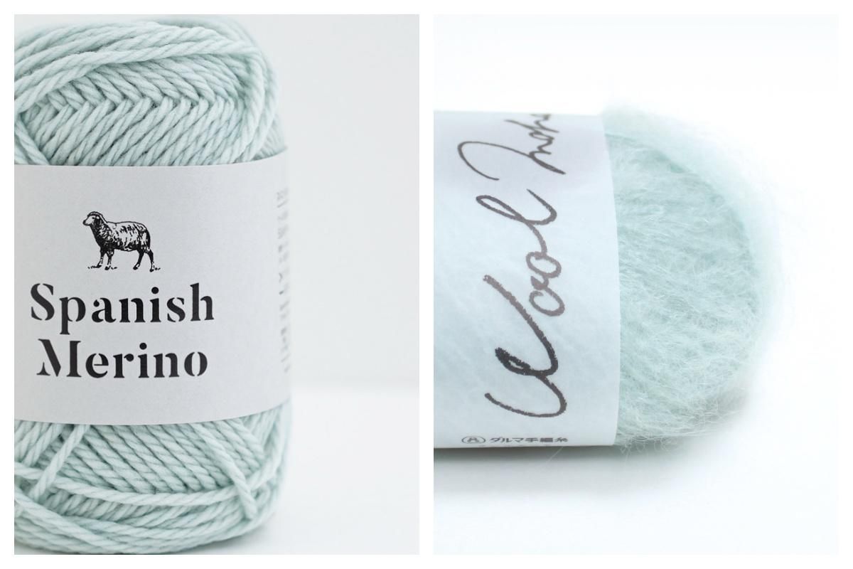 DARUMA 限量材料包 - 粗針編織溫暖帽|超值影音材料包 - 粗針編織溫暖帽E(粉藍)材料包 |不含織圖