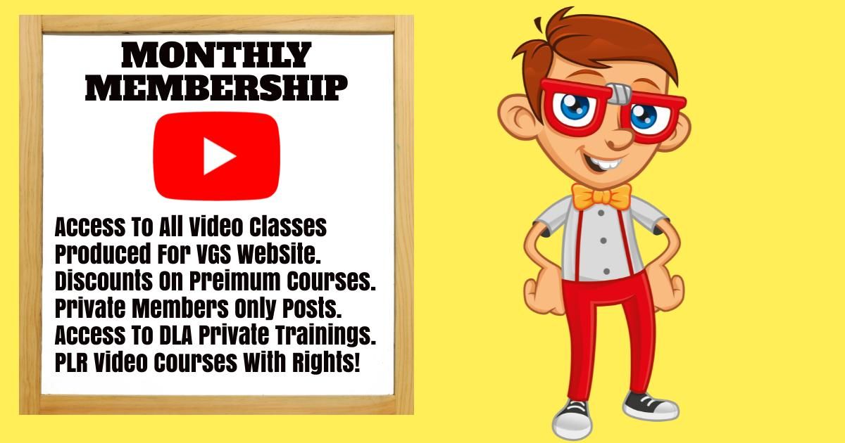 VGS Monthly Membership