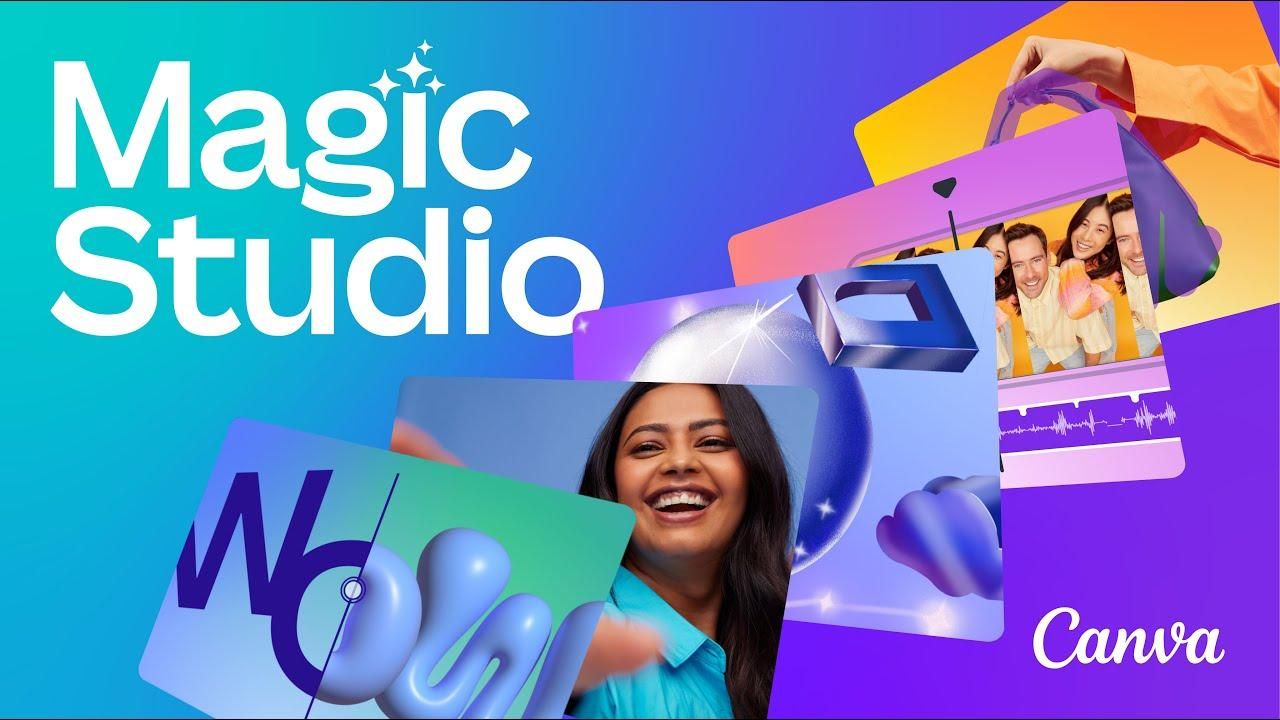 2024 Canva AI-Magic Studio 一站式AI設計平台