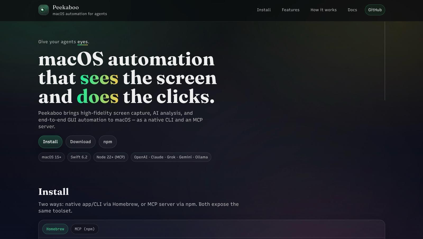 OpenClaw 龍蝦 Peekaboo AI 自動化助手安裝教學：4 步驟新手完整指南