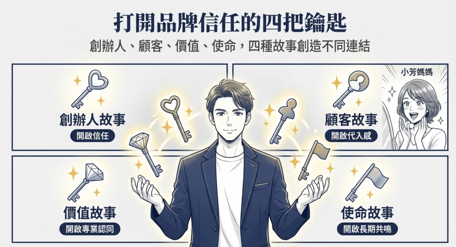 美髮業故事行銷的四大類型，以及STAR故事萬用模板