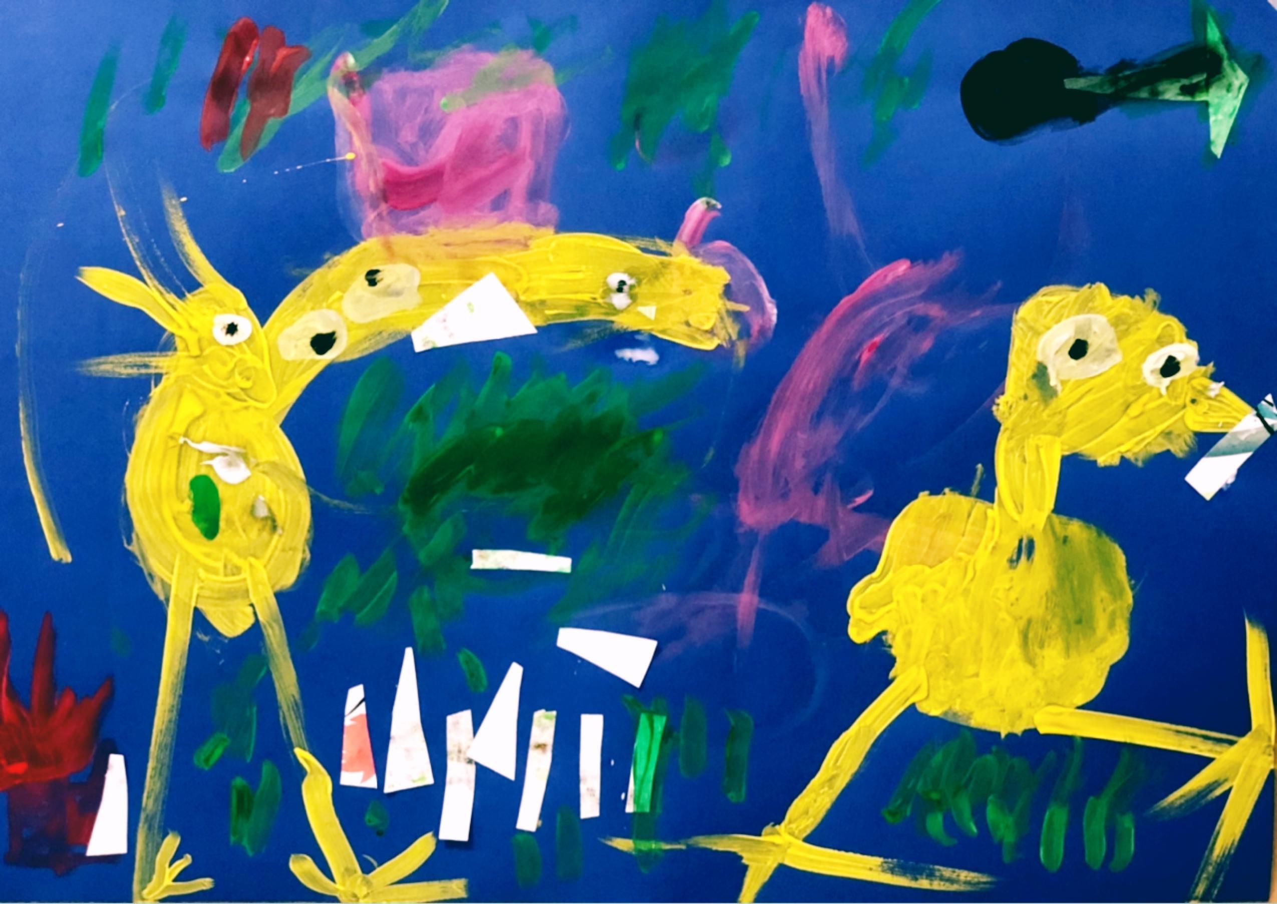 4-5歲孩子畫畫的5大特徵