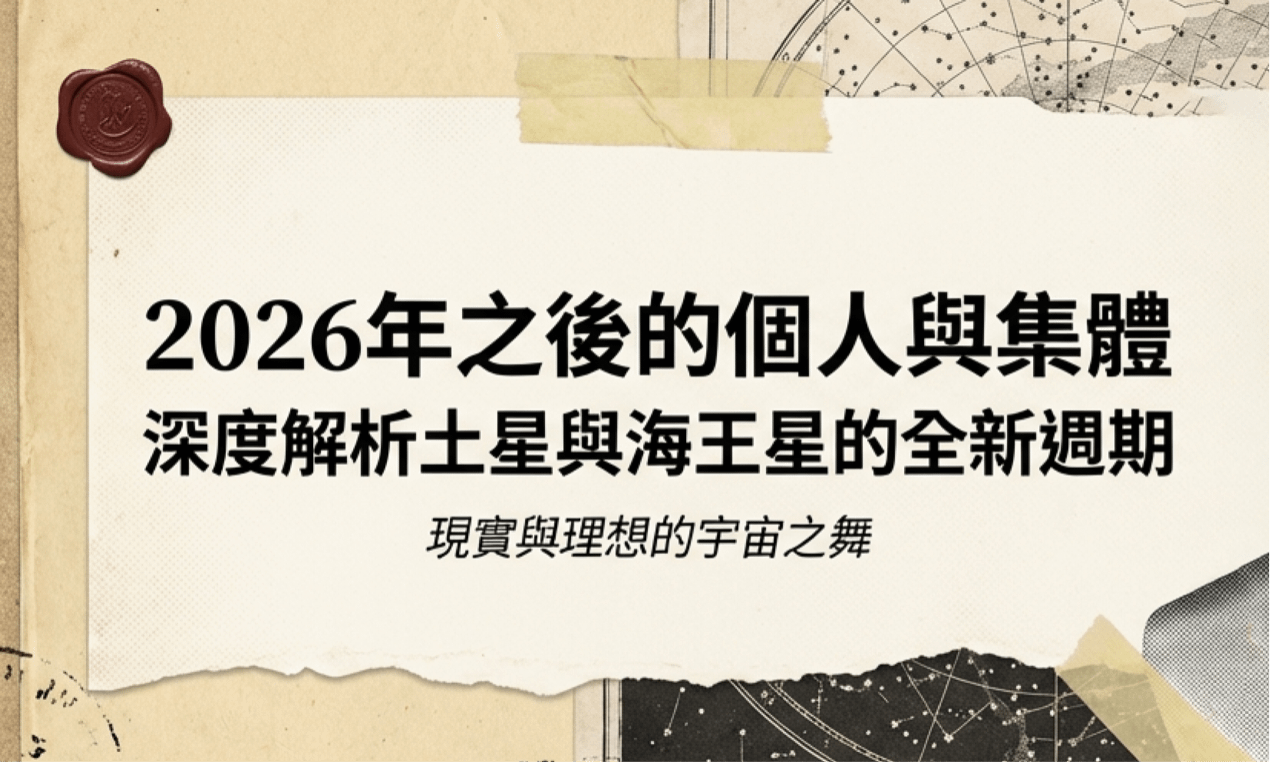 2026年之後的個人與集體：深度解析土星與海王星的全新週期
