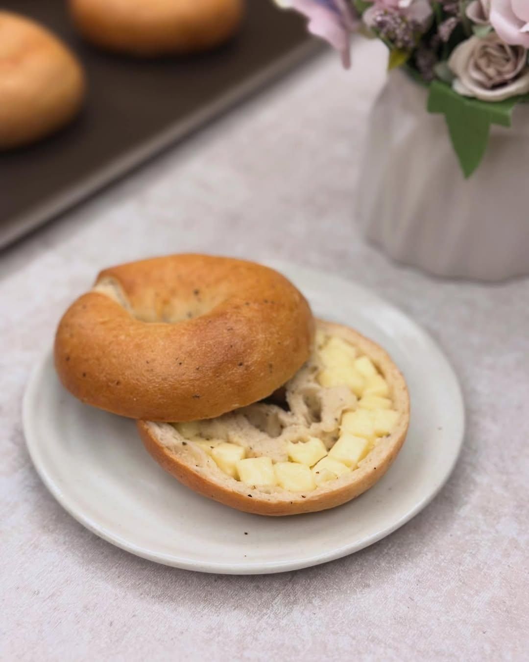 馬告真的好香，配上鹹香的乳酪，真的是太美味了