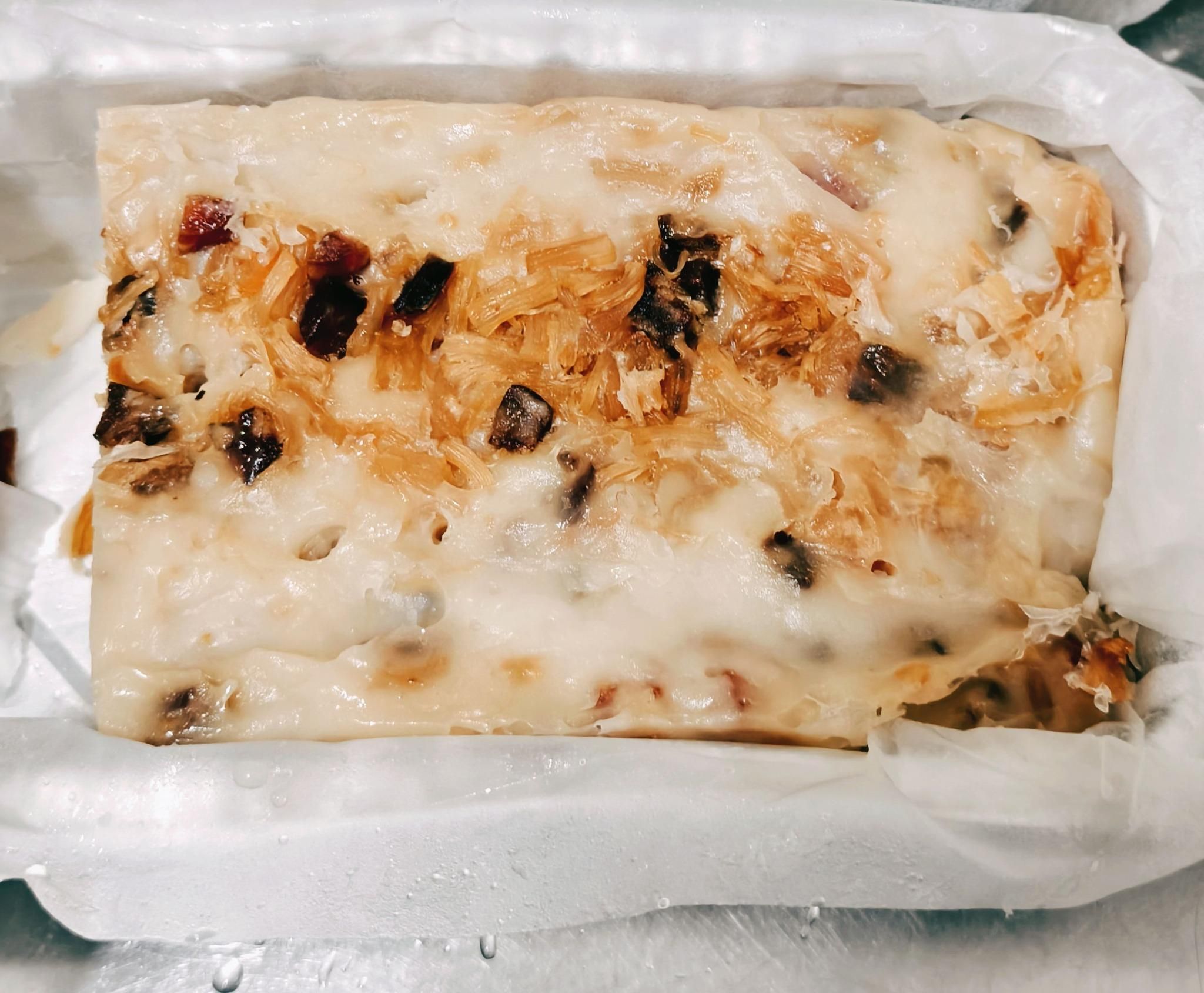 最想試的就是港式蘿蔔糕，蒸出來就有濃郁的香氣