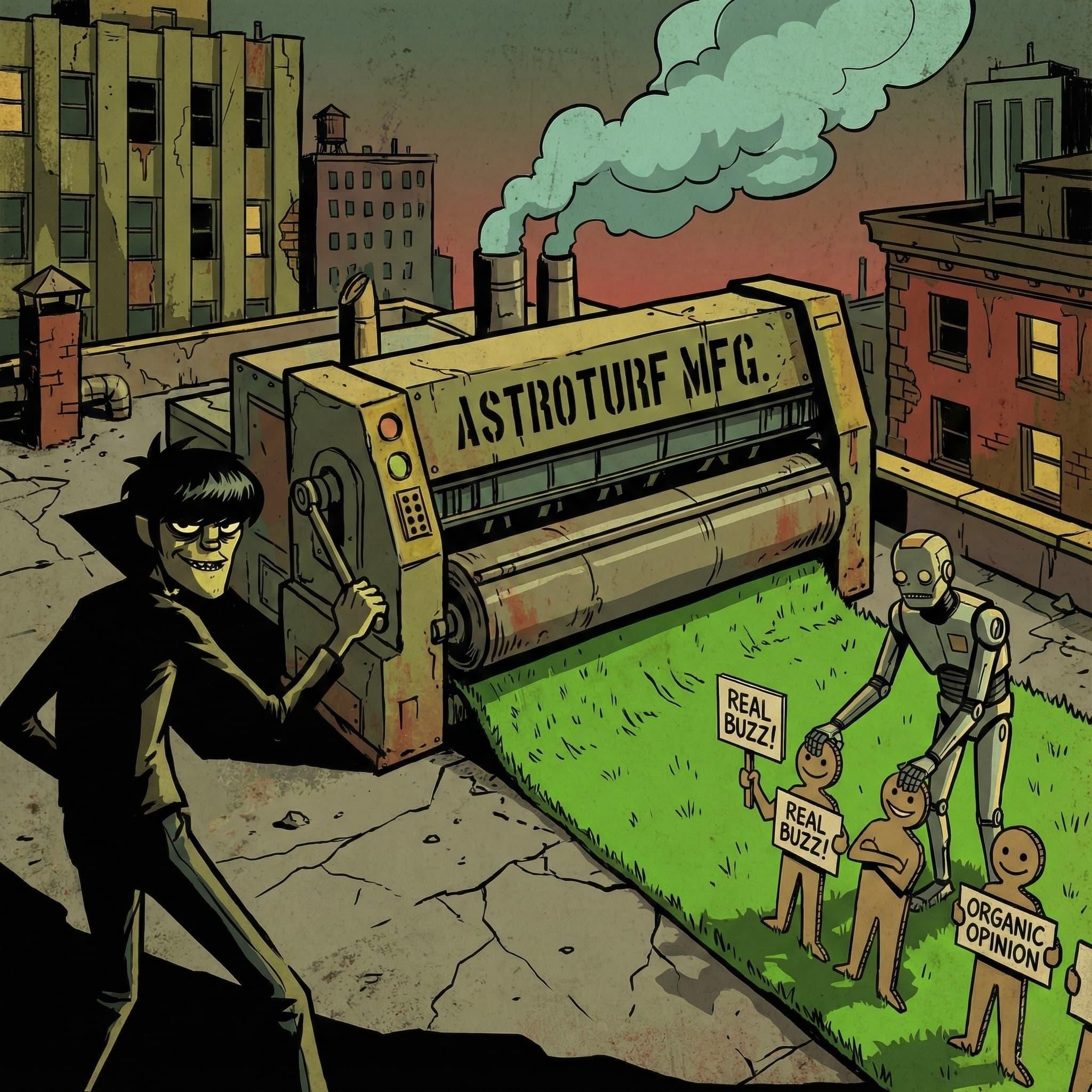 ASTROTURFING (人工草皮) 行銷：你以為的「民意」其實是「行銷買榜」