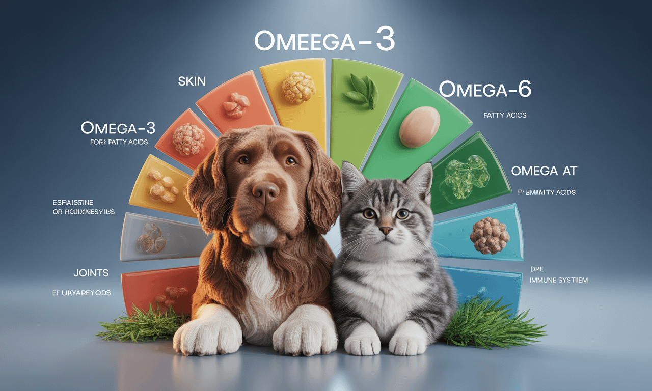 食品營養｜ 犬貓營養中的Omega-3與Omega-6脂肪酸平衡