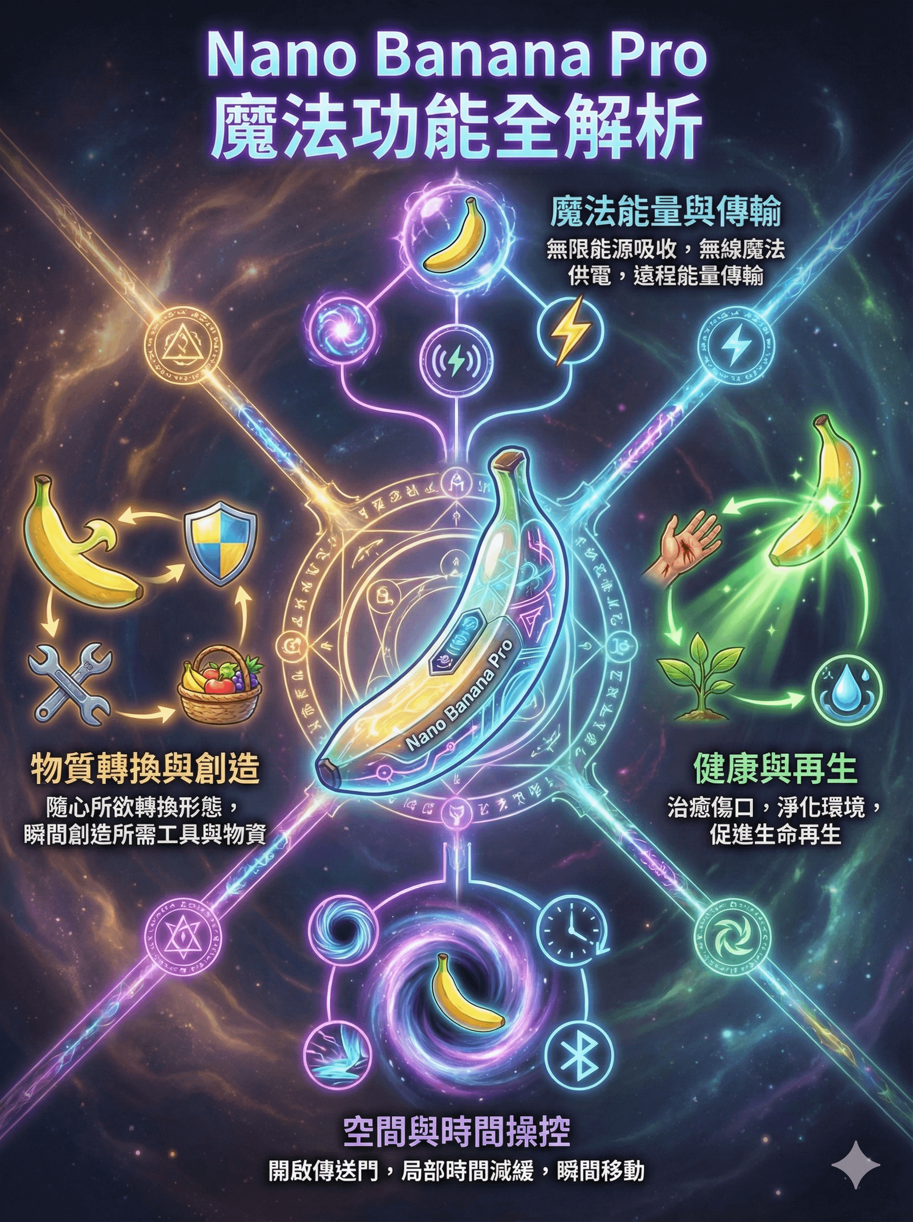 Nano Banana Pro 魔法功能全解析
