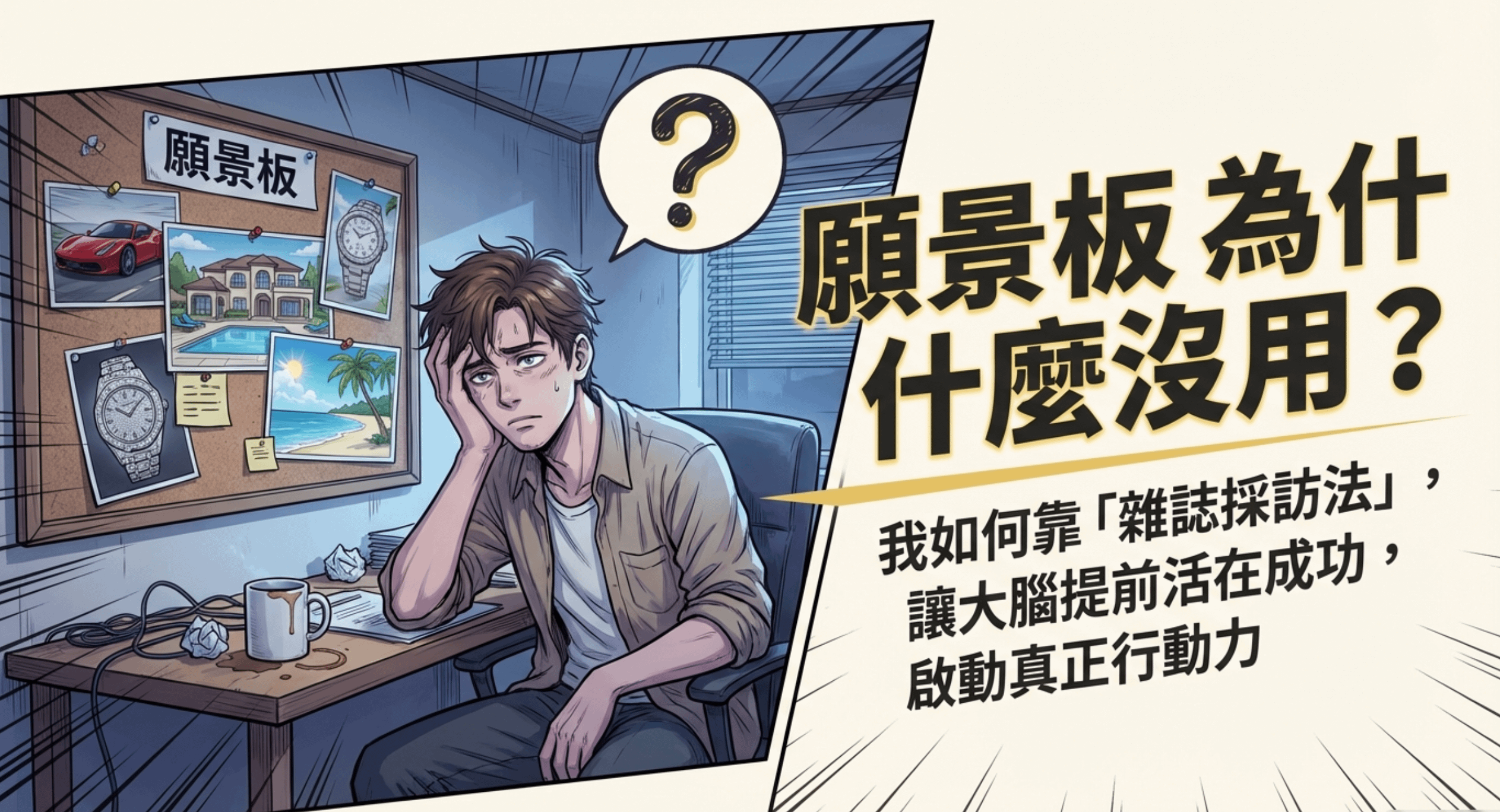 願景板為什麼沒用？