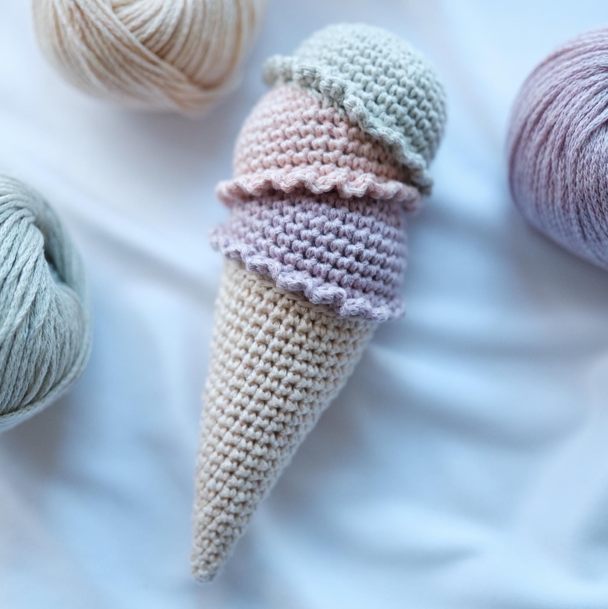 寶寶的固齒器自己做！編織甜甜圈與冰淇淋，讓寶寶開心大口咬～