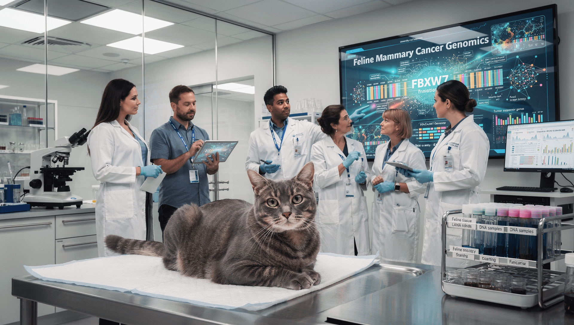 科學新知｜ 貓科癌症基因組學：開啟寵物精準醫療與跨物種癌症研究的新紀元