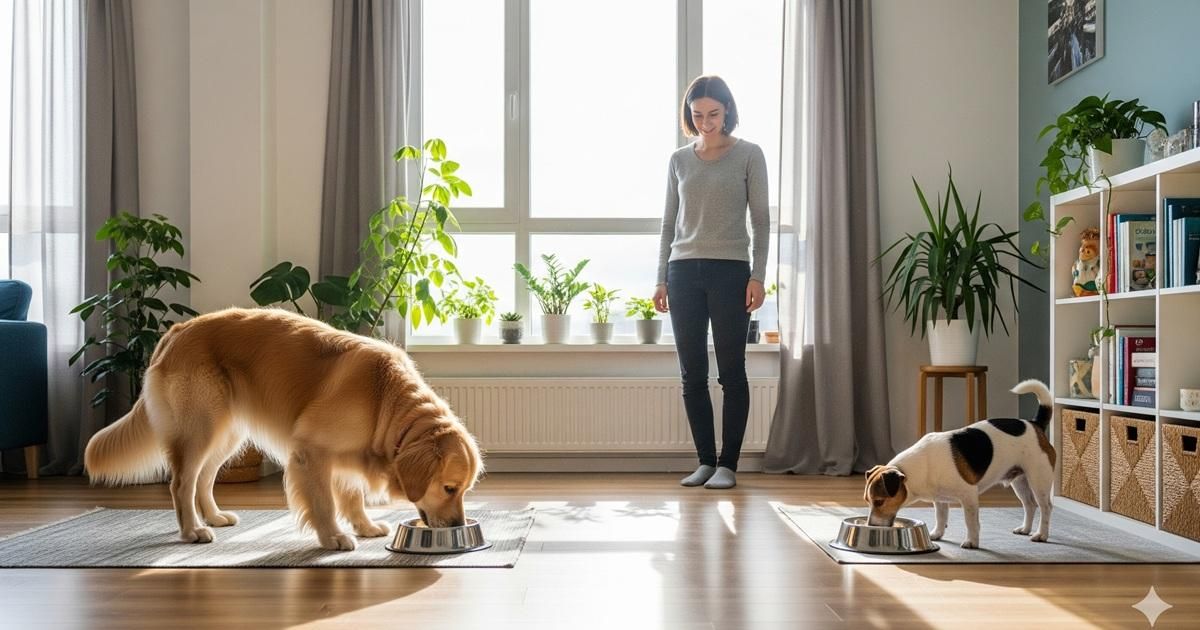 門市祕笈-多犬家庭狗狗進食安排的正確策略