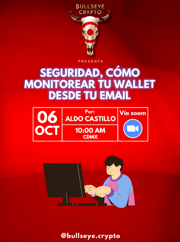 Cómo monitorear tu wallet via email o SMS