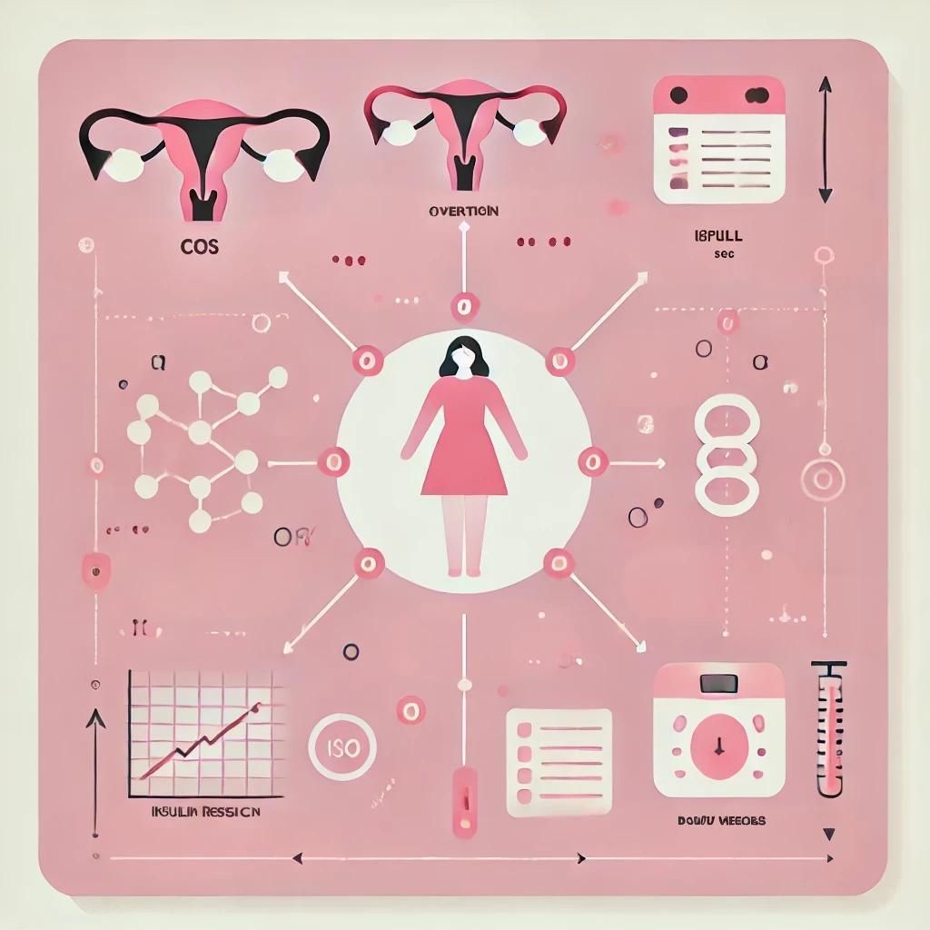 多囊性卵巢症候群 (PCOS)、胰島素抗性與肥胖的關聯