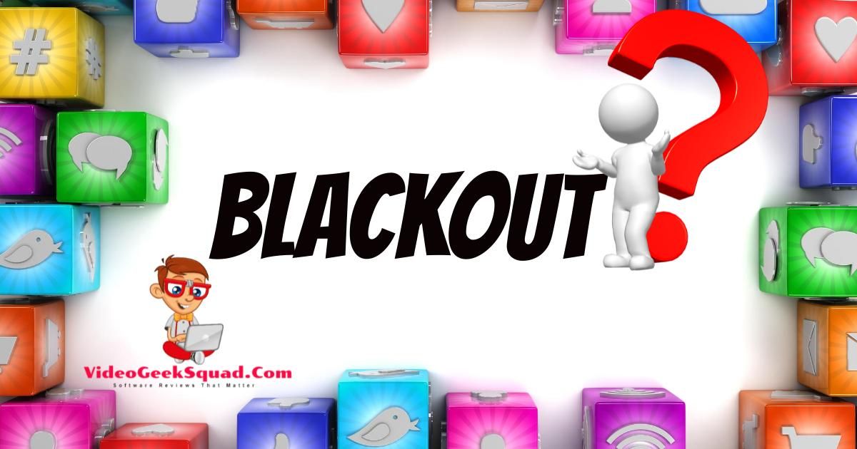 The Video Doom Scroll?- The Social Media Blackout. 