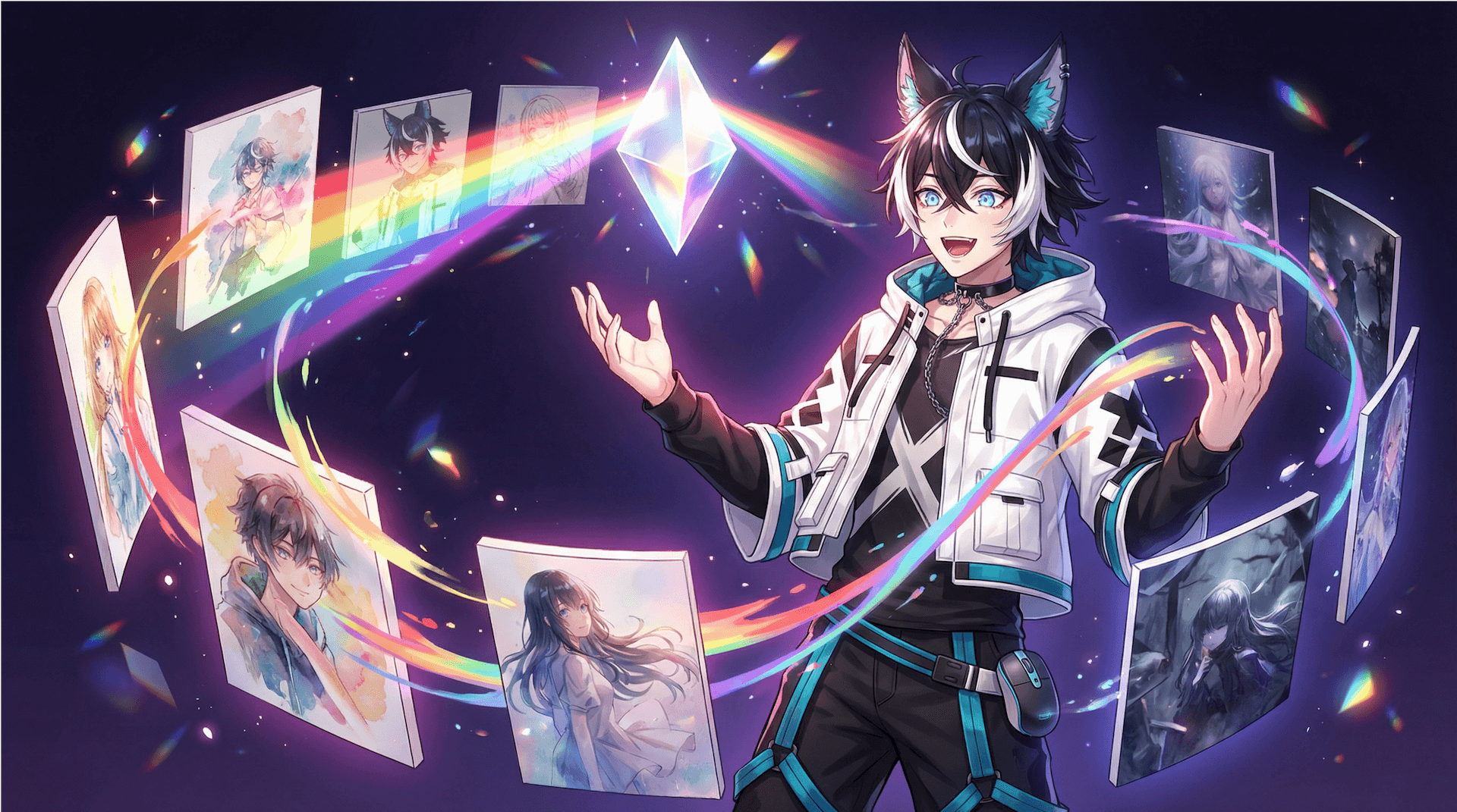 Midjourney Niji 7 完整教學：動漫插圖 AI 畫質大躍進，設計師必看