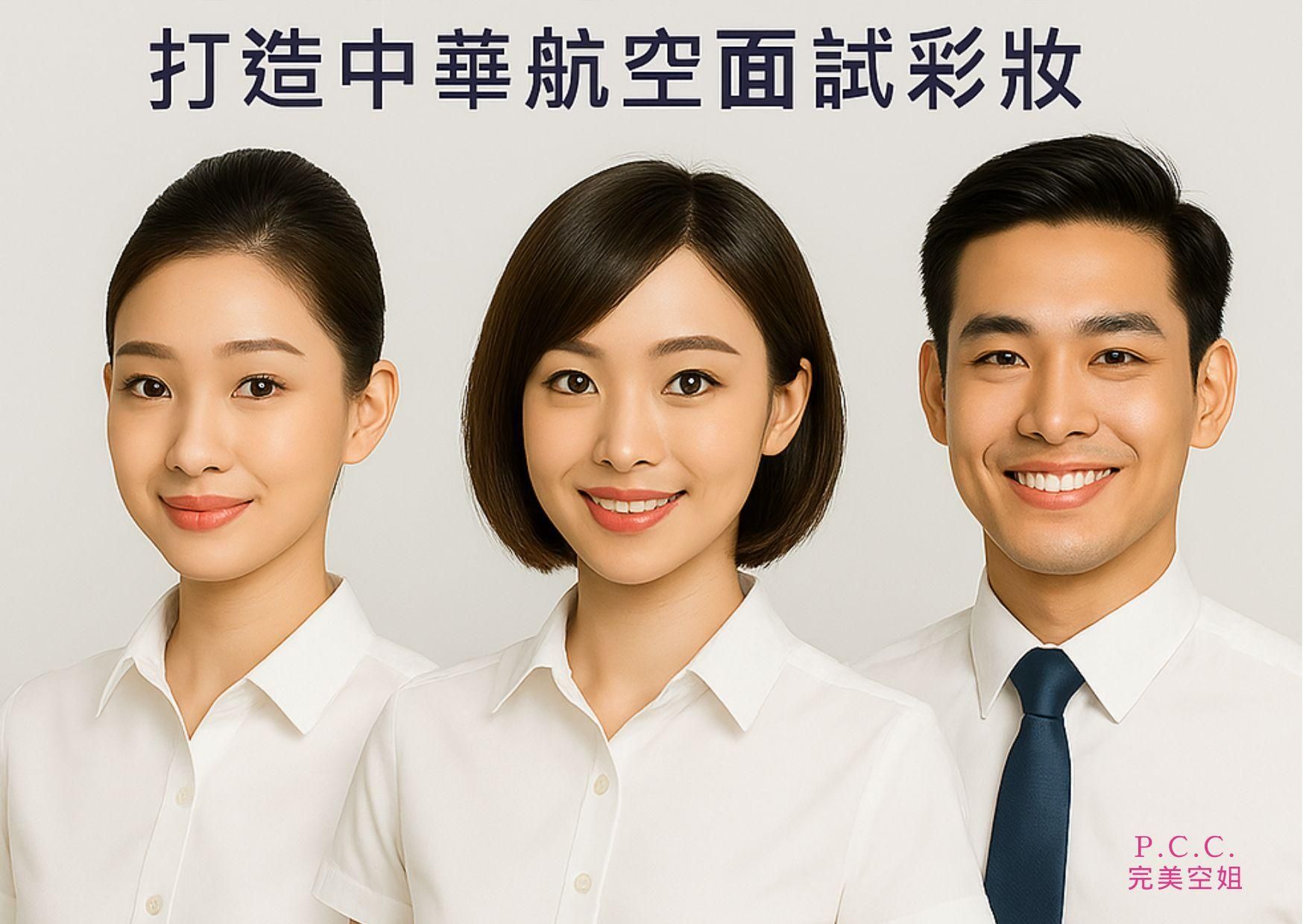 「妝得起未來：中華航空空服面試必勝妝首選Look」
