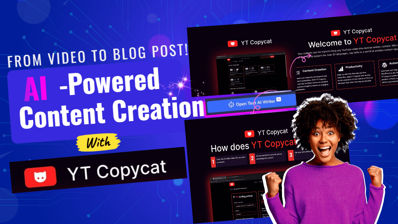 Unlocking Productivity: A Comprehensive Review of YT Copycat for Effortless Content Creation