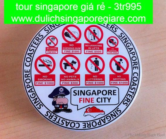 Những điều cấm kỵ khi du lịch Singapore - 3tr995 - Luật cấm ở Singapore & Những thực phẩm không được mang vào Singapore