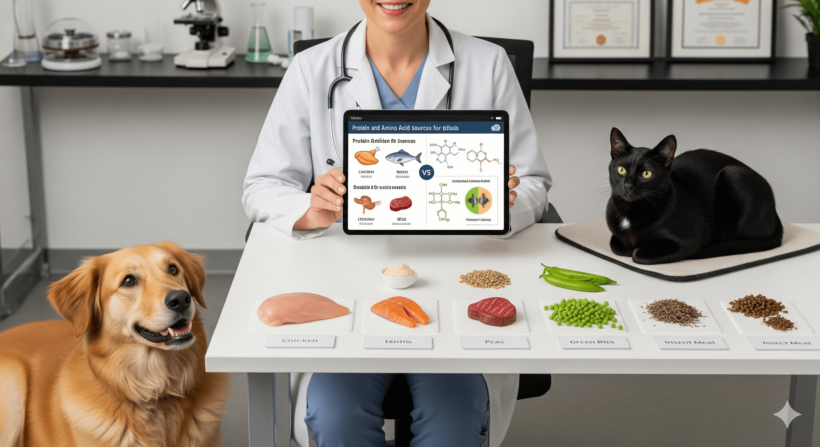 食品營養 ｜犬貓蛋白質品質評估、代謝差異與配方策略-中階應用