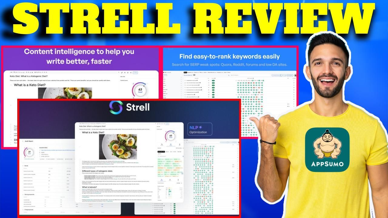 A Comprehensive Review of Strell.io: Transforming SEO through Content Optimization and Keyword Research
