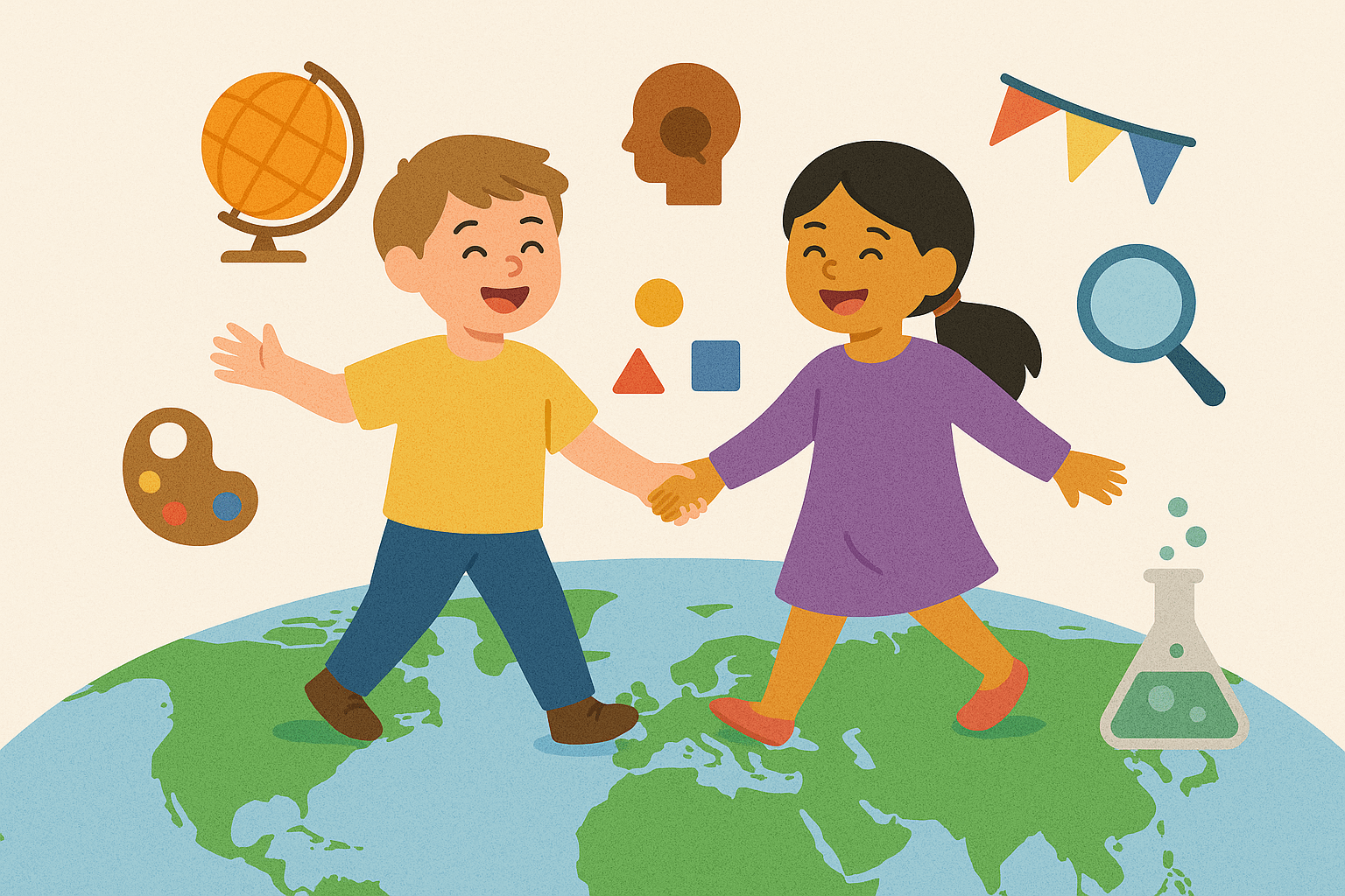 專為台灣孩子設計的第一套世界素養課