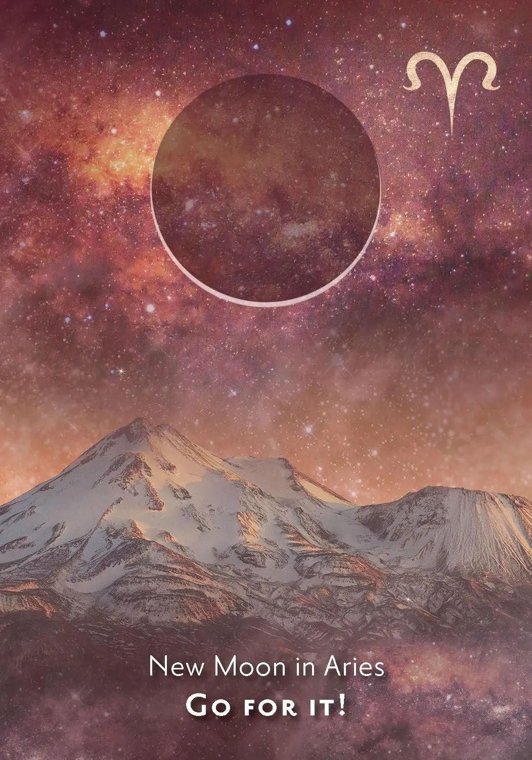 牡羊座新月│卸下重擔，讓生命如火焰般躍動