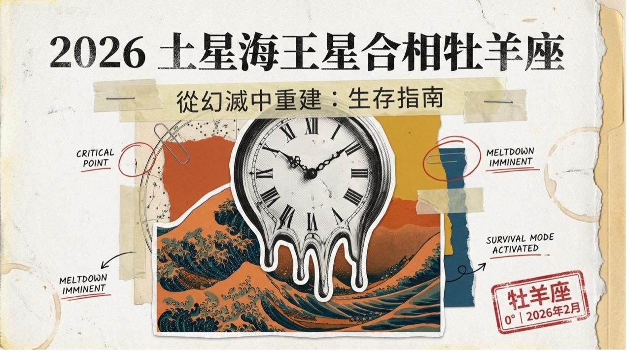 2026 土星海王星合相牡羊座：從幻滅中重建——個人層面的深層影響與應對指南