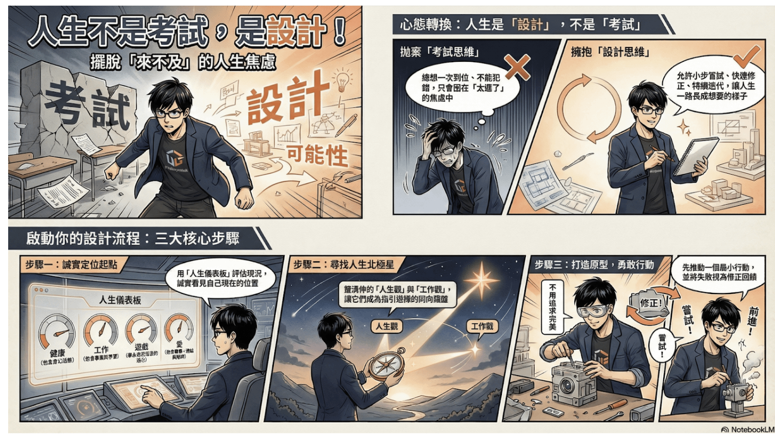 當我以為一切都太遲了：《做自己的生命設計師》帶來的啟發