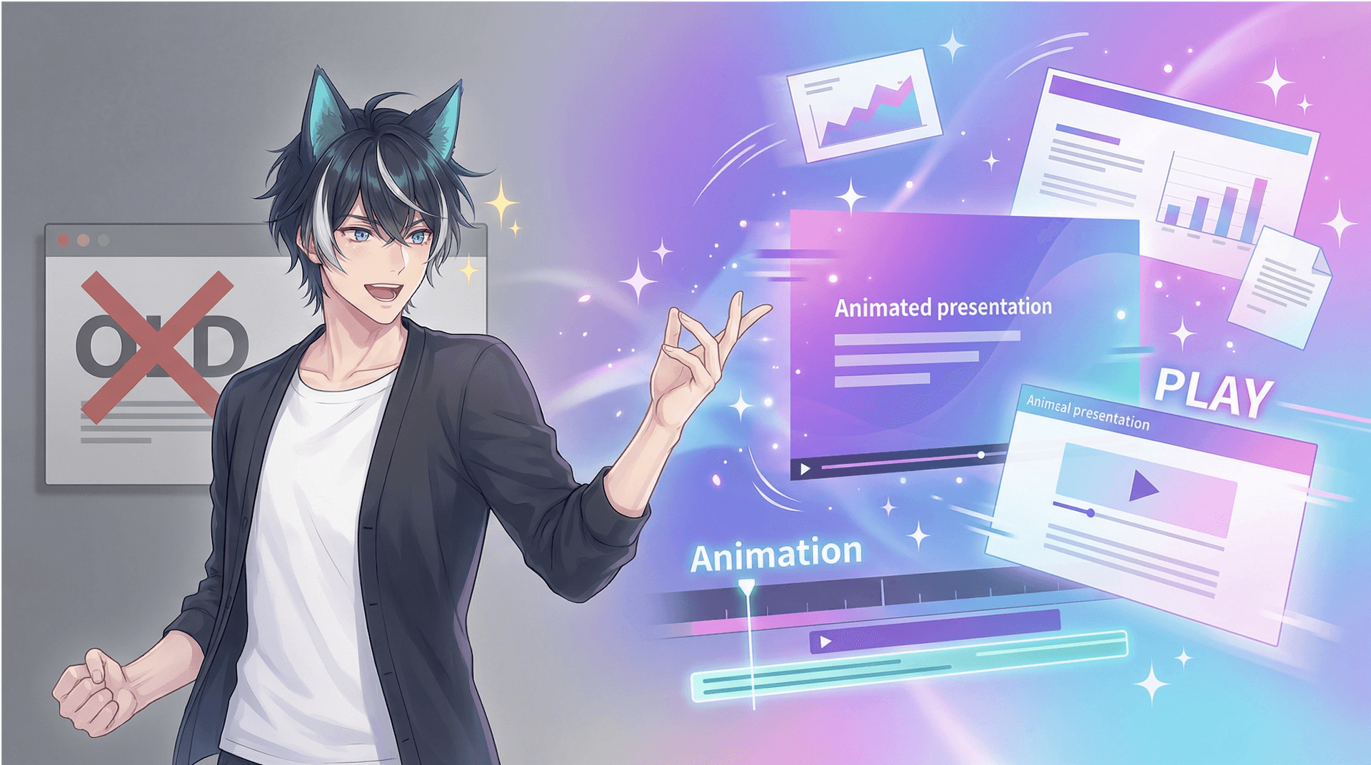 還在用靜態圖做簡報？Gamma AI 動畫功能上線