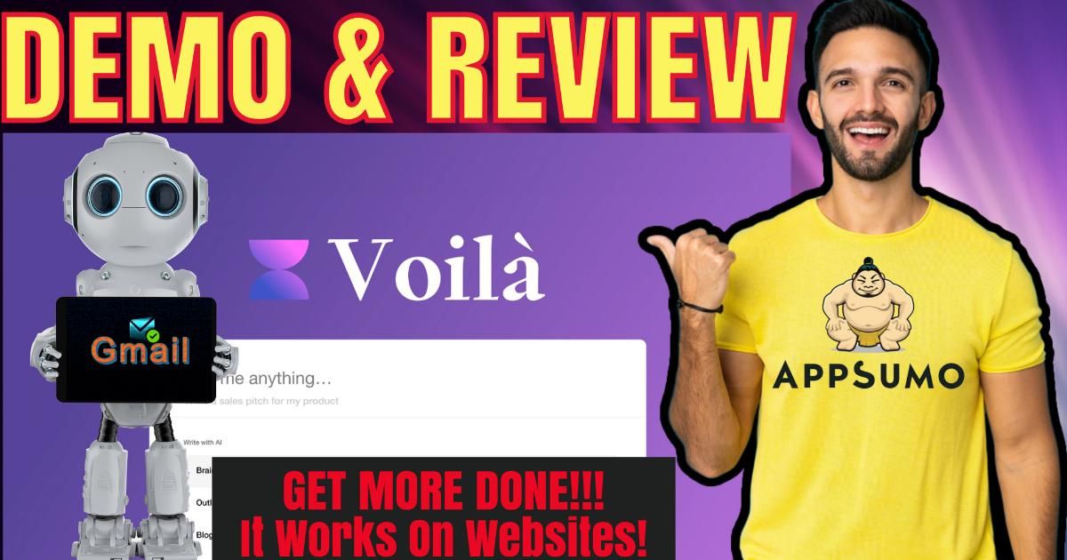 Boost Your Writing Productivity with Voila - The Ultimate AI Writing Assistant