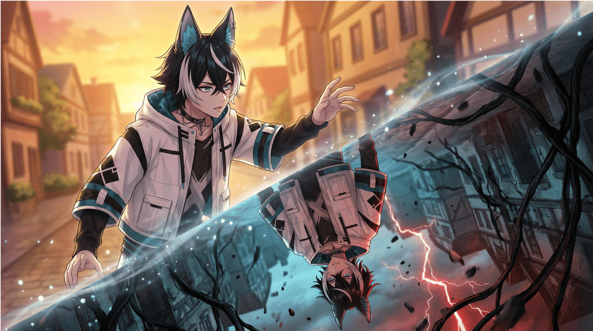 用 Figma 做出《怪奇物語》拖動視差轉場（正常世界 ↔ 顛倒世界）