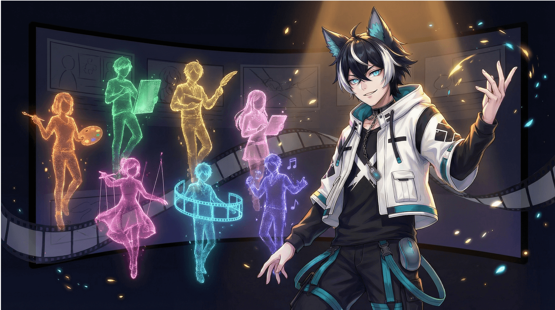 OiiOii.ai 教學：AI 動畫製作平台完整介紹，7 個 Agent 幫你搞定全流程