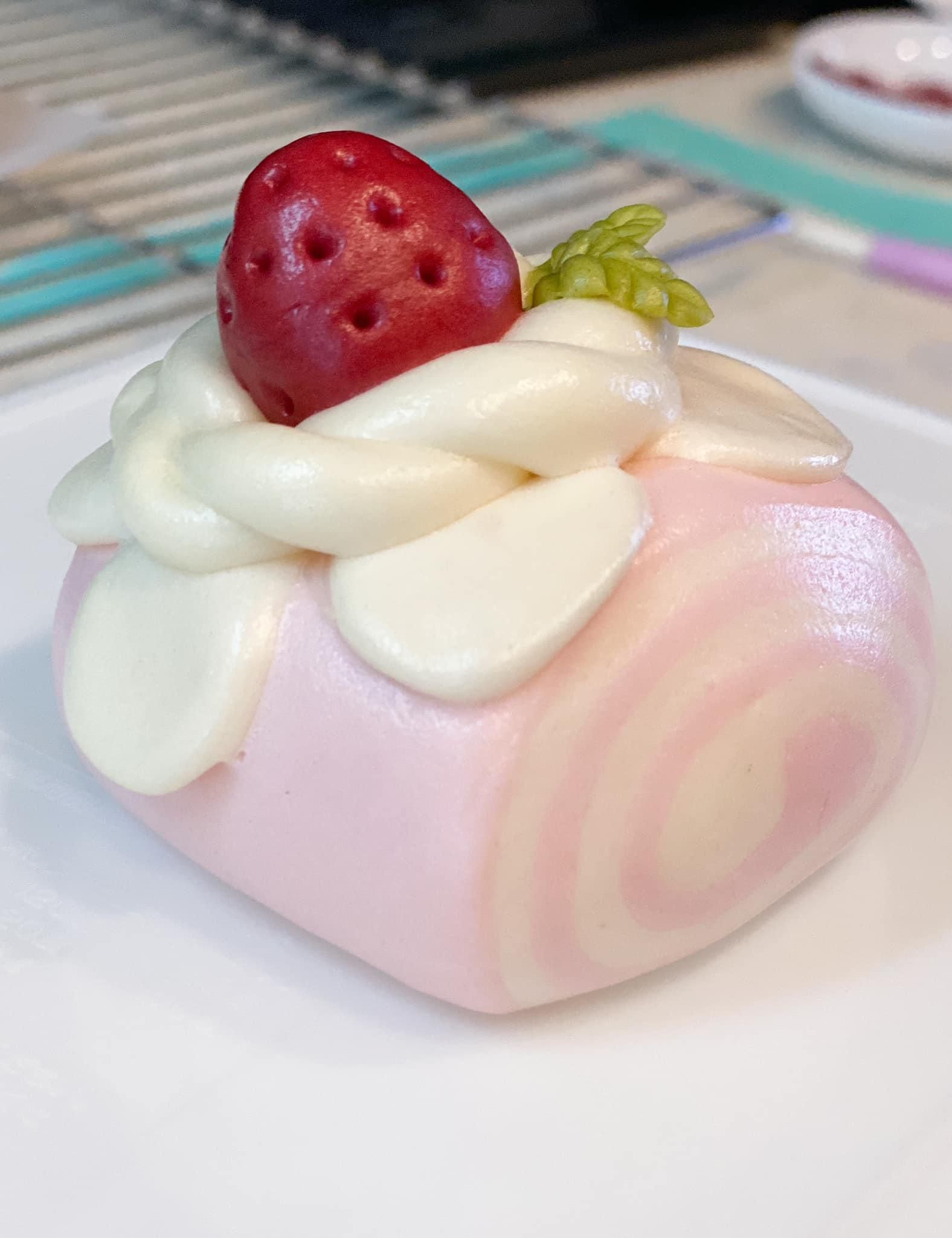 今天終於成功做出水光肌+鬆鬆軟軟的饅頭了！