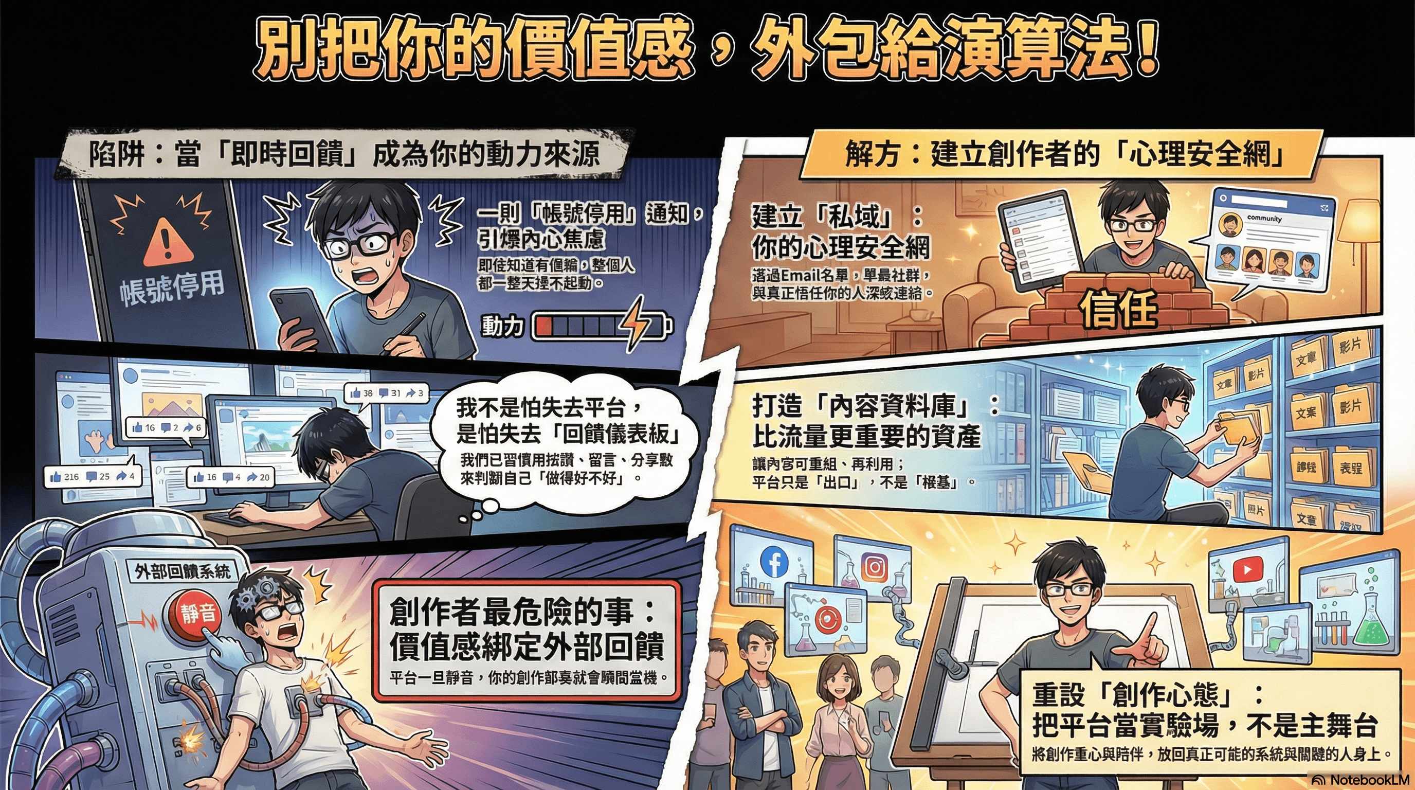 臉書被停用的那一天，我才發現自己把「動力」交給了誰