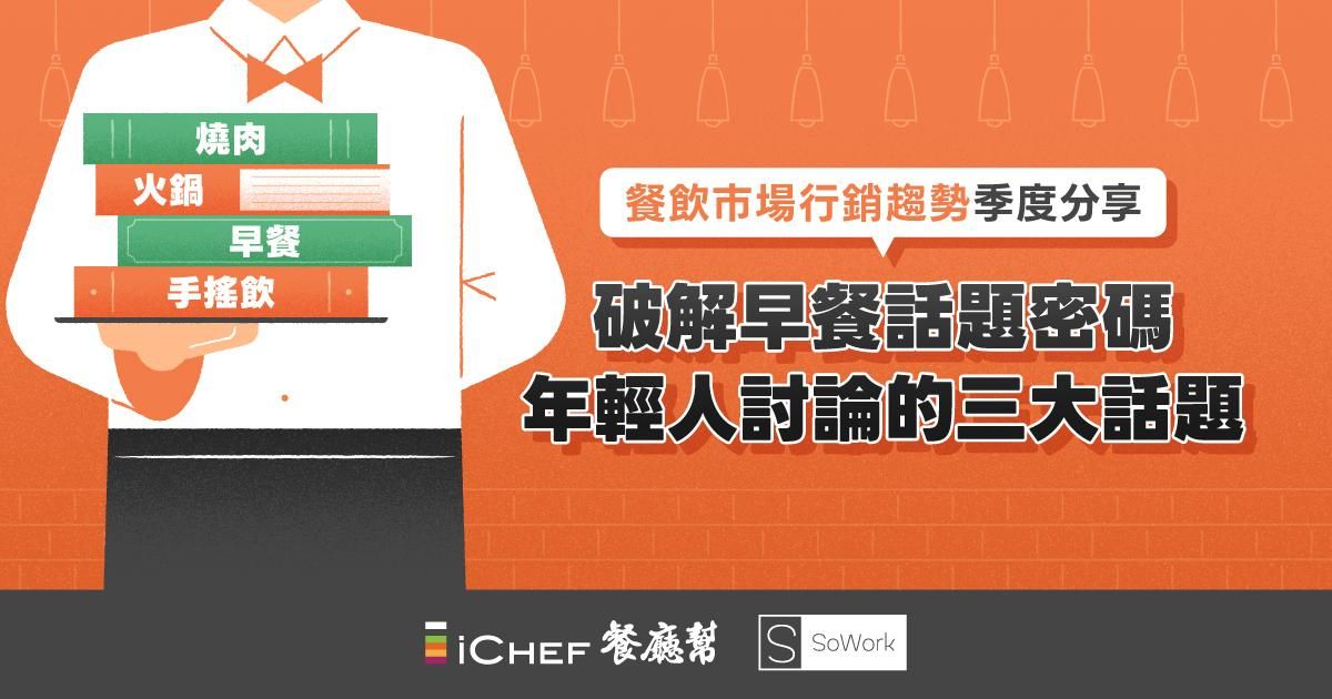 2023.Q3 餐飲行銷趨勢分享：破解【早餐】話題密碼，年輕人討論的三大話題