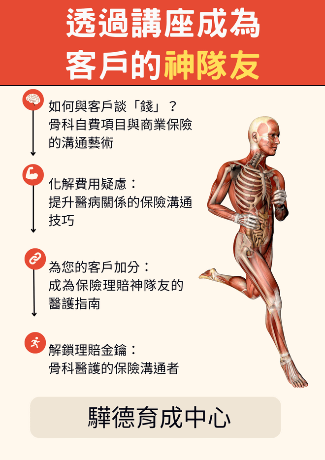 醫、護人員的保險翻譯學|把醫學術語轉為理賠關鍵字(斗六實體課)