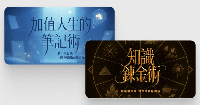 （組合包）從輸入、管理到輸出，打造你的知識複利引擎