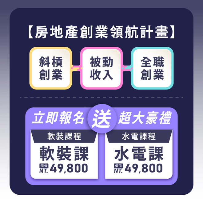房地產創業領航計畫(進教室)🏠
