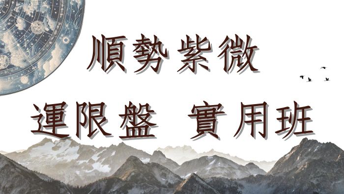 順勢紫微 / 運限盤實用班