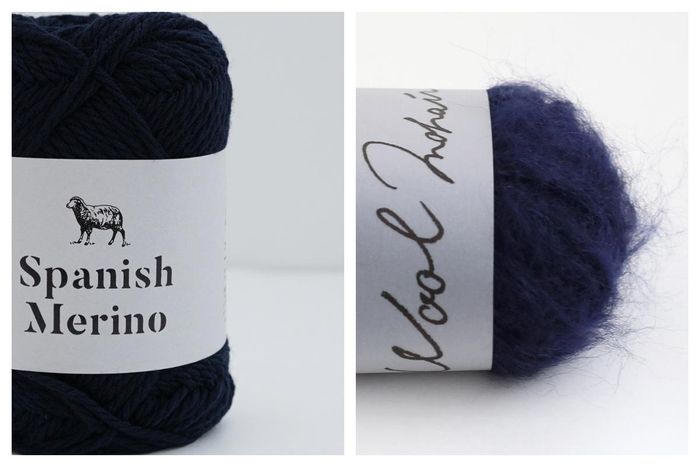 ざっくりクロッシェキャップ|粗針編織溫暖帽|超值影音材料包 - 粗針編織溫暖帽C(深藍)材料包 |不含織圖