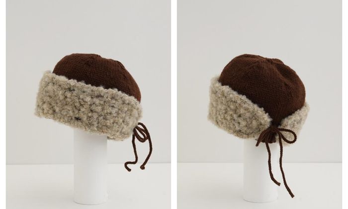 3WAYデタッチャブルキャップ｜3WAY 可拆式帽子｜超值影音材料包 - 3WAY可拆式帽子B（咖）材料包| 不含織圖