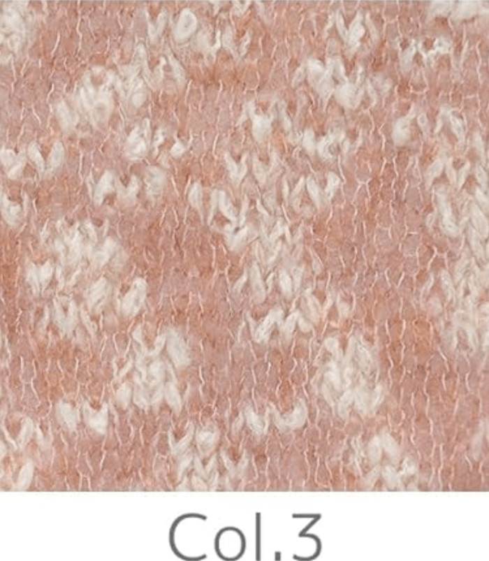 isk-009 かぎ針編む 雪のスヌード 雪花短圍巾｜超值影音材料包 - 色號03｜線上課程＋編織材料包