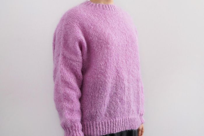 DARUMA最受矚目新品,輕柔優雅毛海毛衣|超值影音材料包 - 輕柔優雅毛海毛衣材料包 今年新色!薰衣草紫|不含織圖